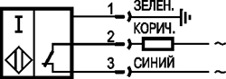 Схема подключения IV41N IC7P5-02G-R50E-LS27